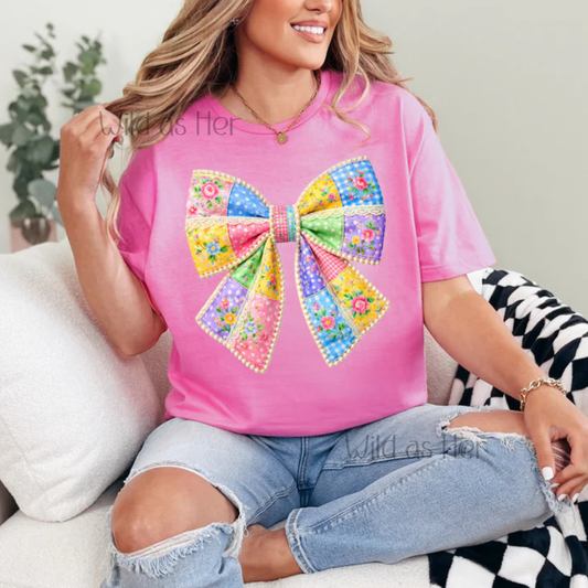 Spring Quilt Bow