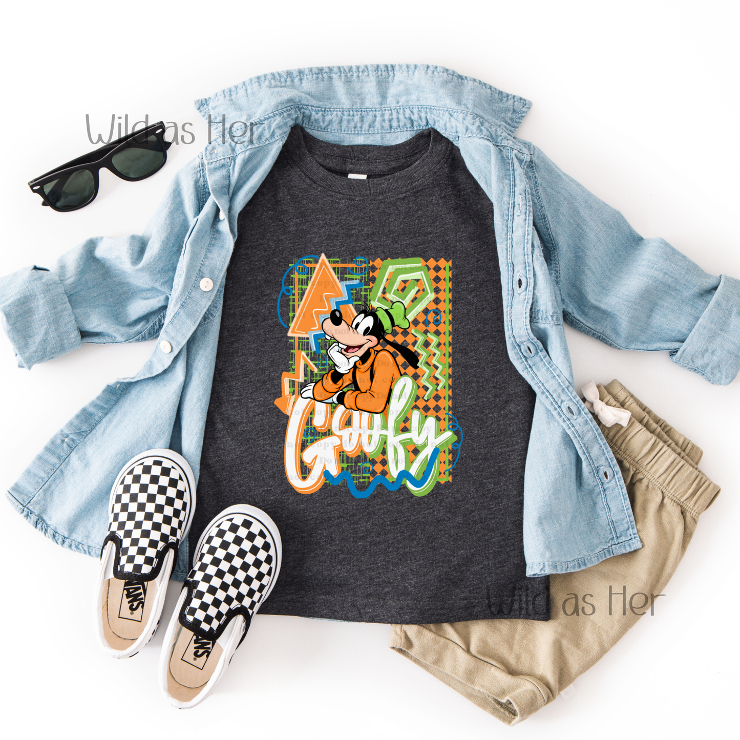 Goofy Retro Character