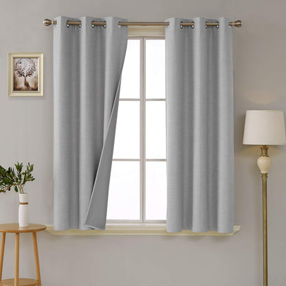 Blackout Thermal Insulated Curtains, 2 Panels