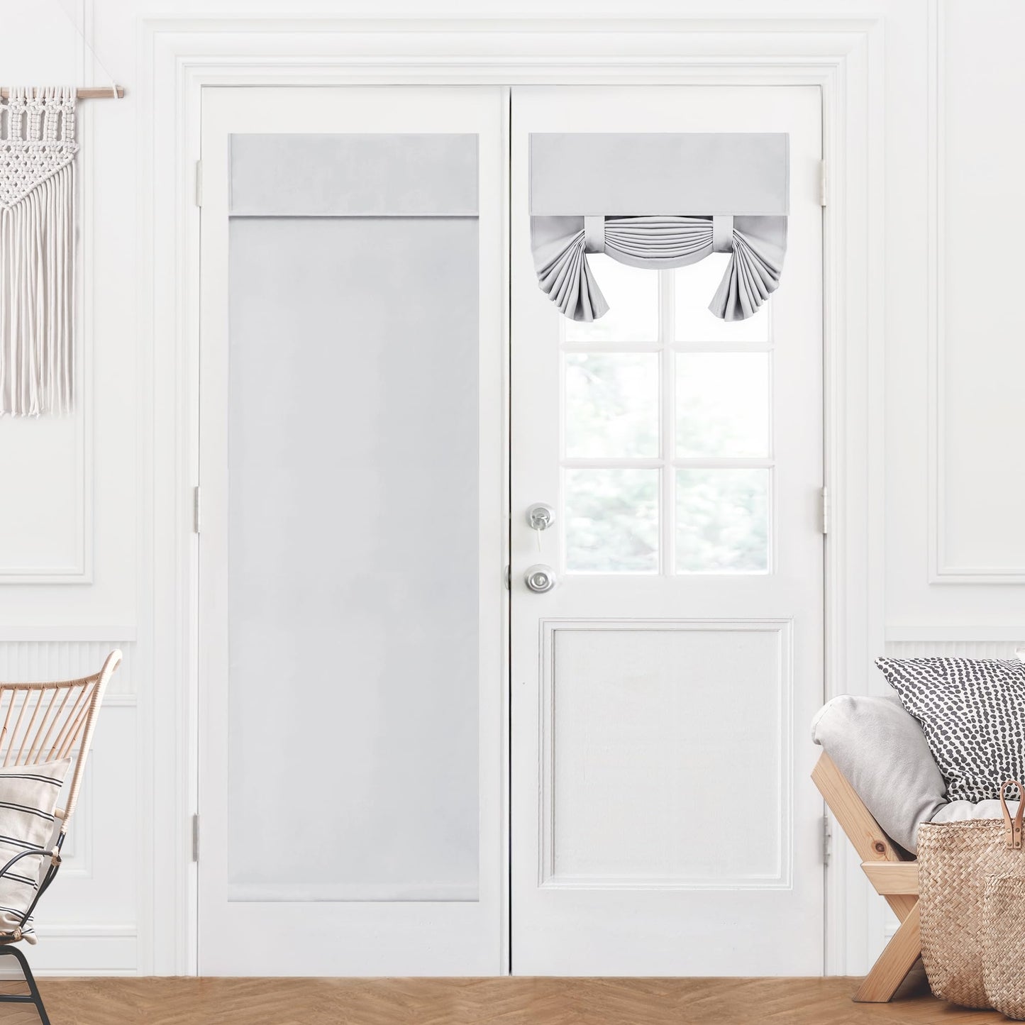 Blackout Door Curtain, Thermal Insulated, 26x80 Inch