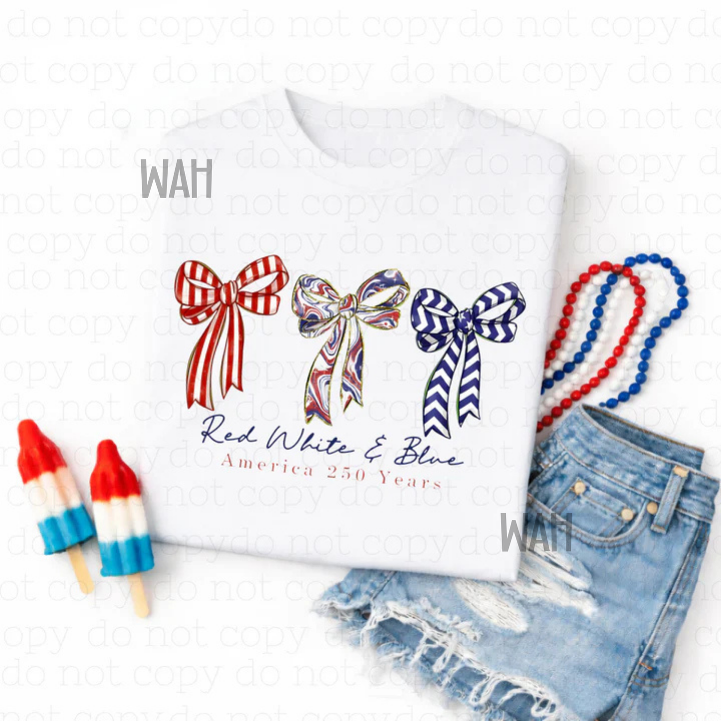 Red white and blue