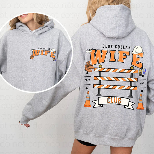 Blue Collar Wife, Front and back
