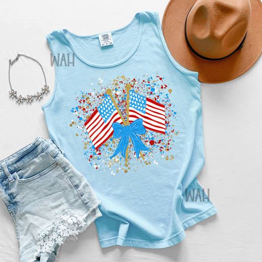 Splatter flags