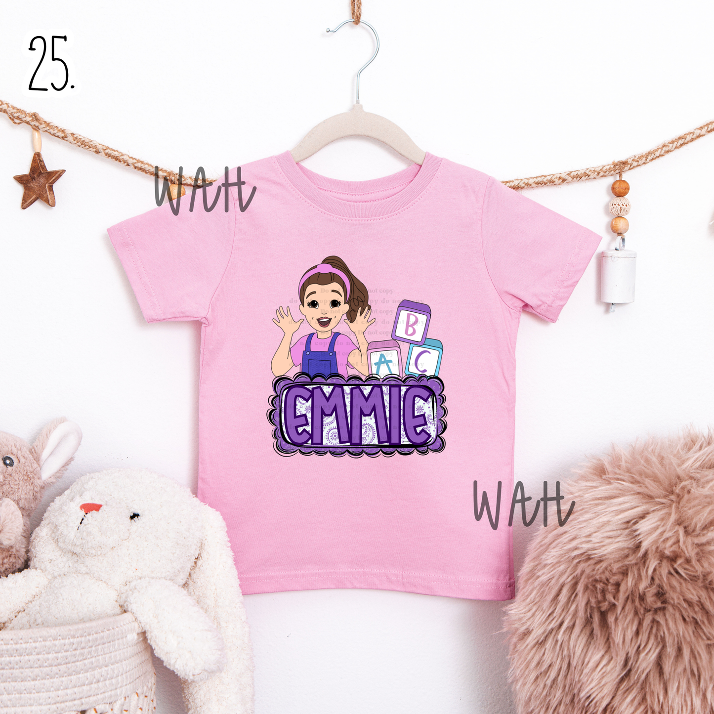 Rachel Name Plate #25