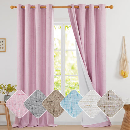 Blackout Thermal Insulated Curtains, 2 Panels