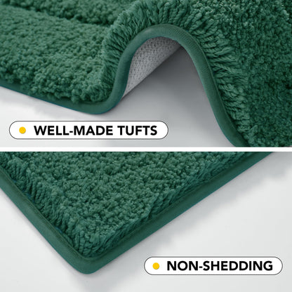 Quick Dry Plush Bathroom Rug