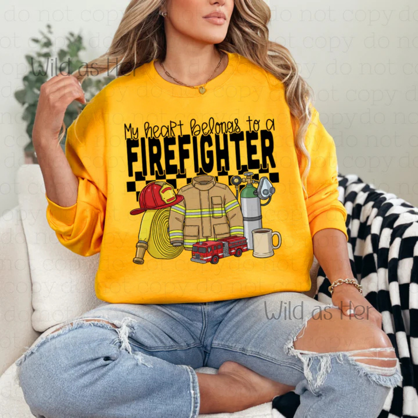 My heart belongs to a Firefighter