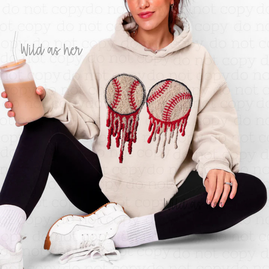 Dripping Baseball