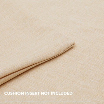 Decorative Linen Throw Pillow Covers, 18x18 Inch, 4 PCS