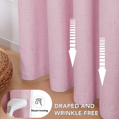 Blackout Thermal Insulated Curtains, 2 Panels
