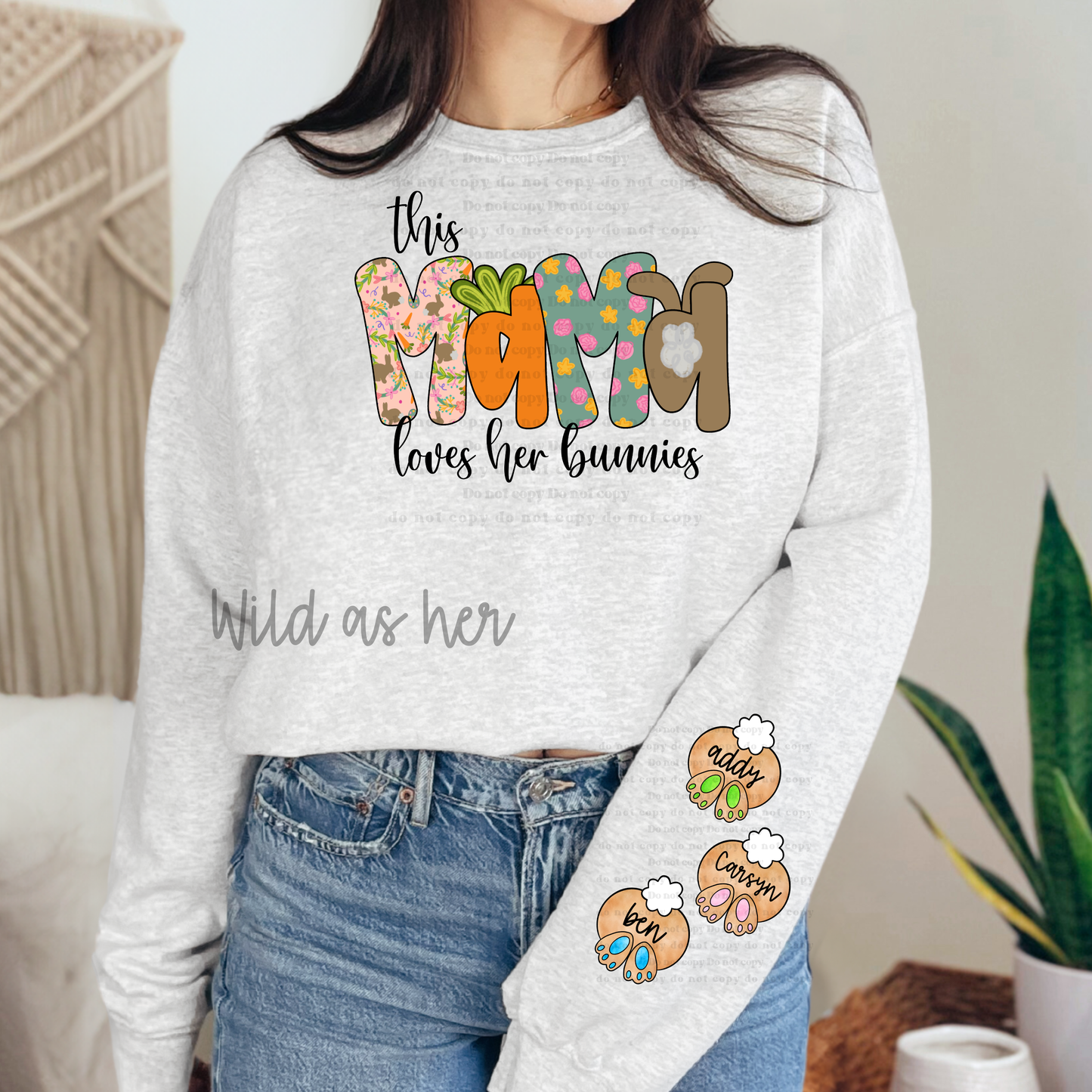 This CUSTOM loves her bunnies