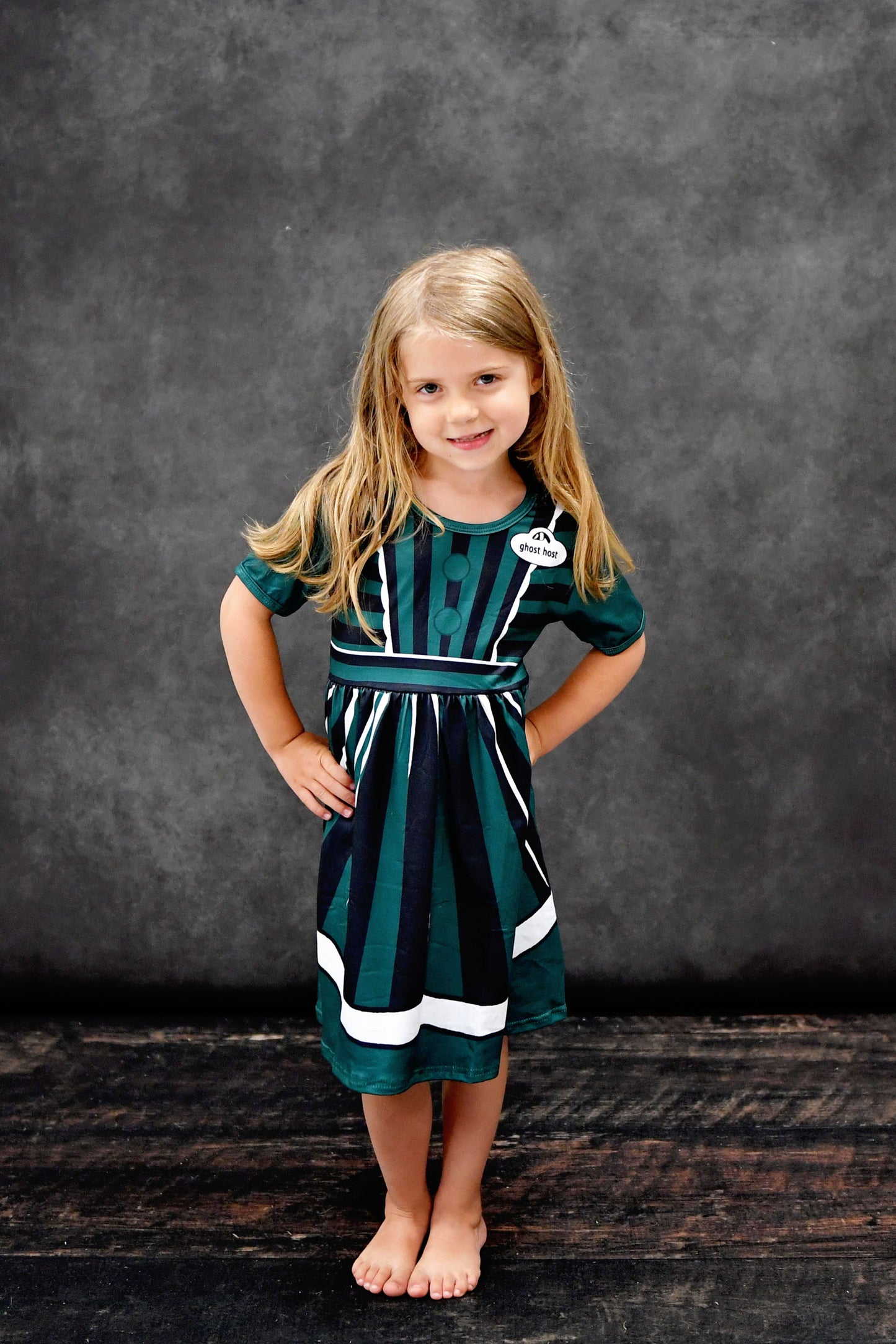 Ghost Host Short Sleeve Milk Silk Dress