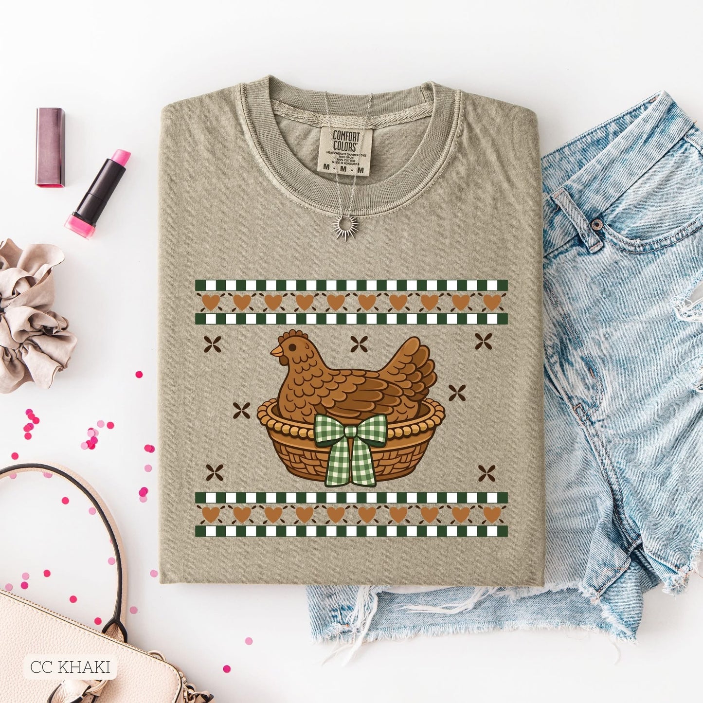 Brown Chicken & Basket
