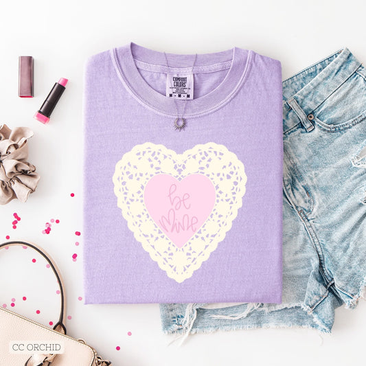 Be mine - lace heart