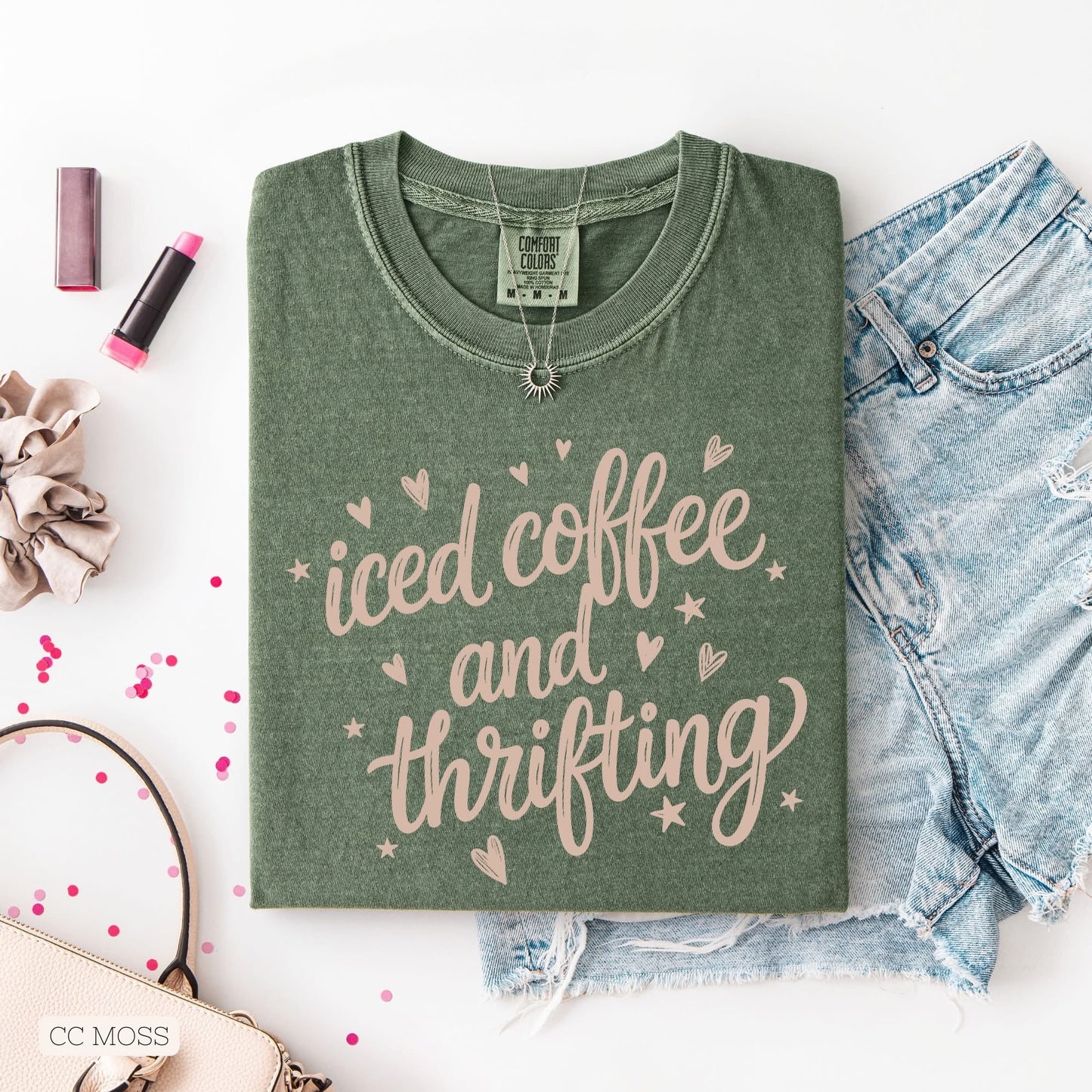 Iced Coffee & Thrifting