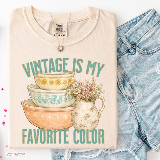 vintage is my favorite color