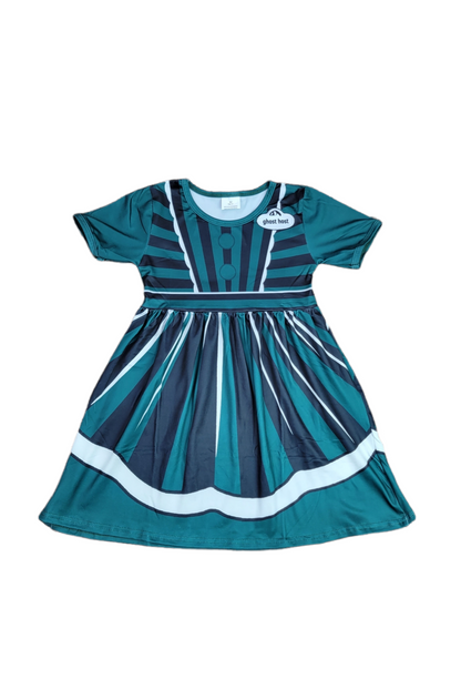 Ghost Host Short Sleeve Milk Silk Dress