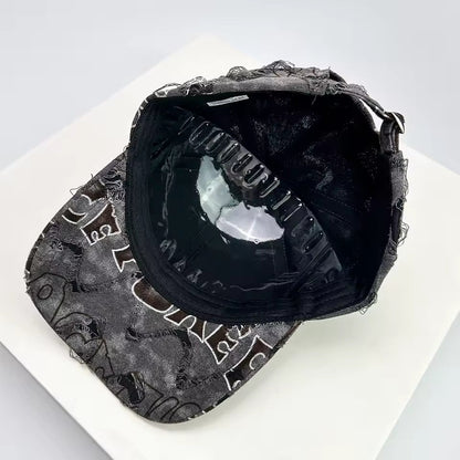 Text Graffiti Adjustable Hat