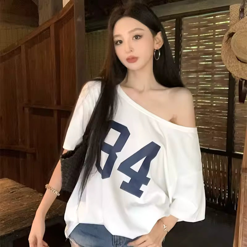 Jersey Number Drop Tee