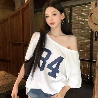Jersey Number Drop Tee