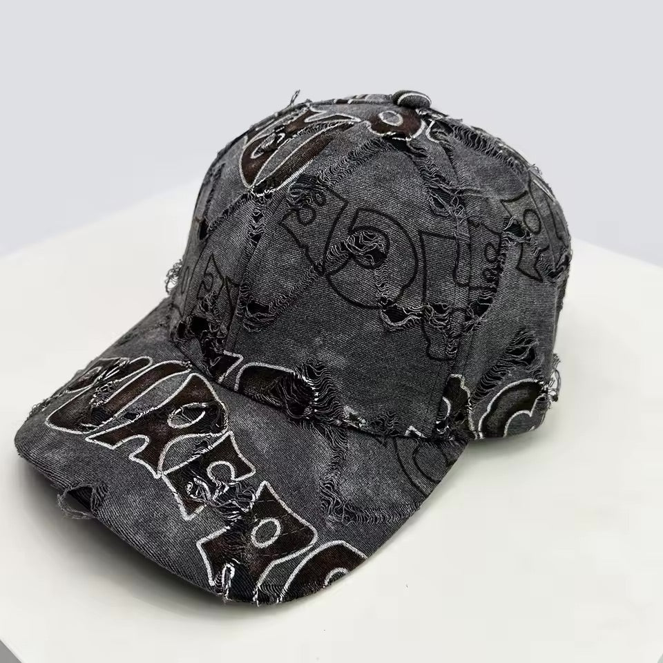 Text Graffiti Adjustable Hat