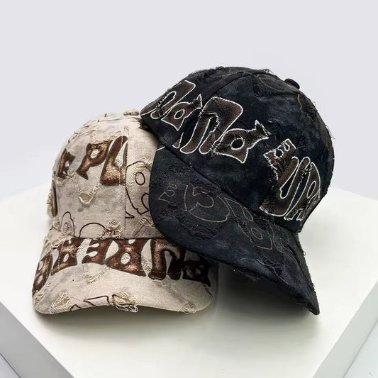 Text Graffiti Adjustable Hat