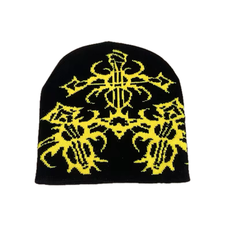 Baroque Cross Beanie