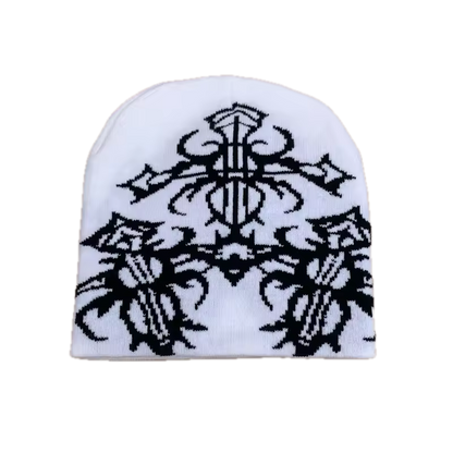 Baroque Cross Beanie