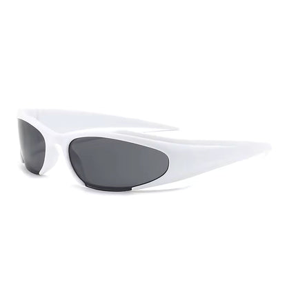 Retro Oval Frame Sunglasses