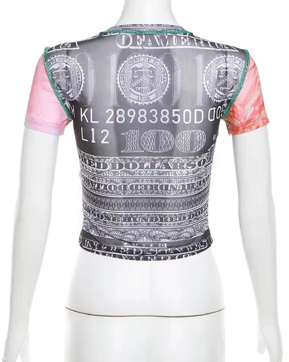 Bankroll Mesh Top