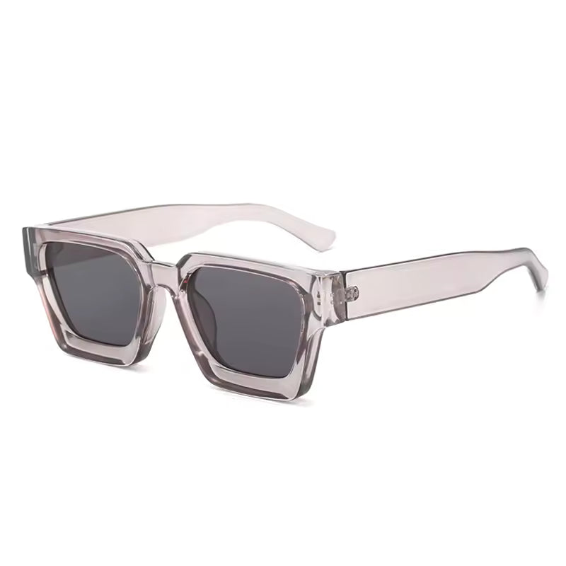 Square Retro Frame Sunglasses