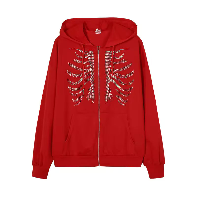 Skeleton Rhinestone Jacket