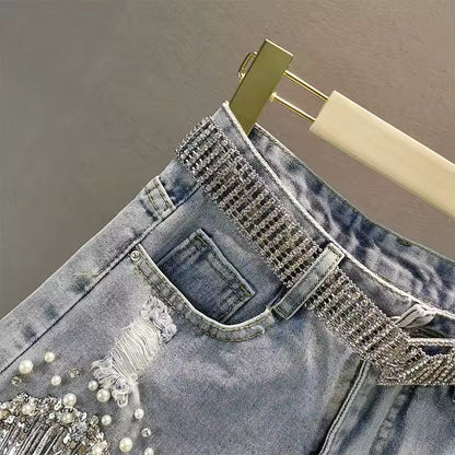 Cosmic Sparkle Jorts