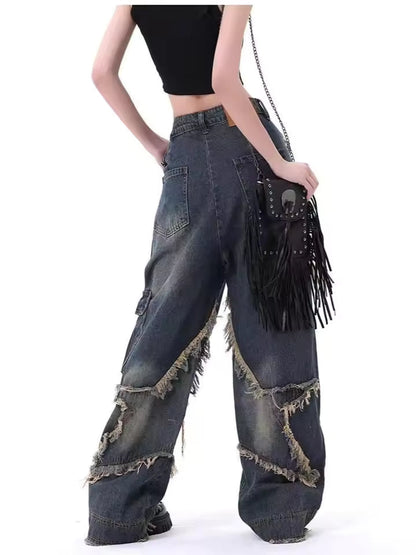 Worn & Torn Star Jeans