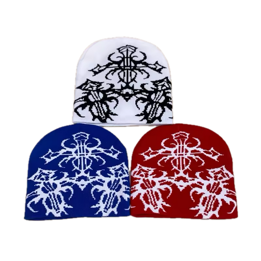Baroque Cross Beanie