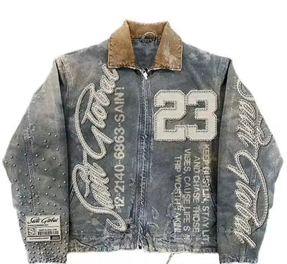 SAINT GLOBAL Embroidered Jacket