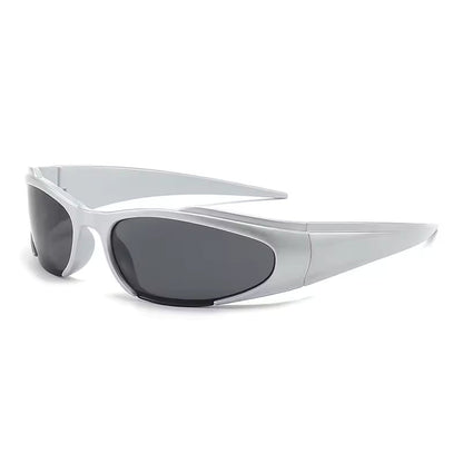 Retro Oval Frame Sunglasses