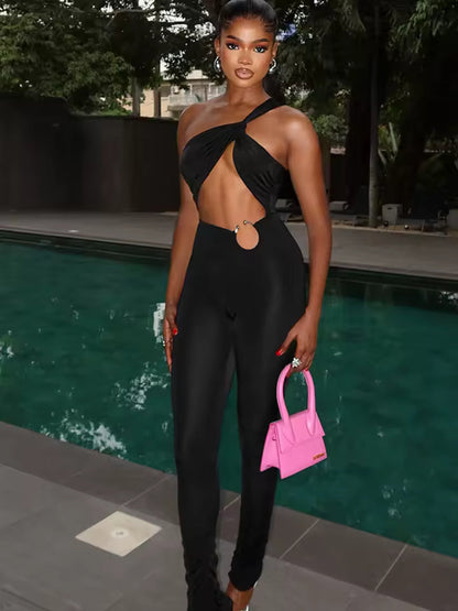 The Midnight Serpentine Jumpsuit