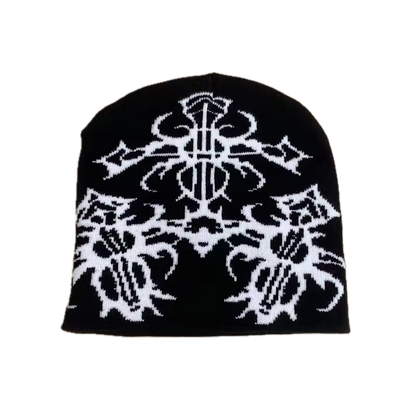 Baroque Cross Beanie