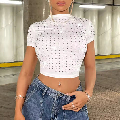 The "Glimmer" Crop Top