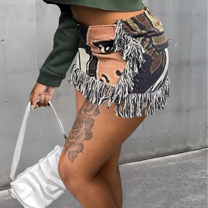 Pixelated Persona Skirt
