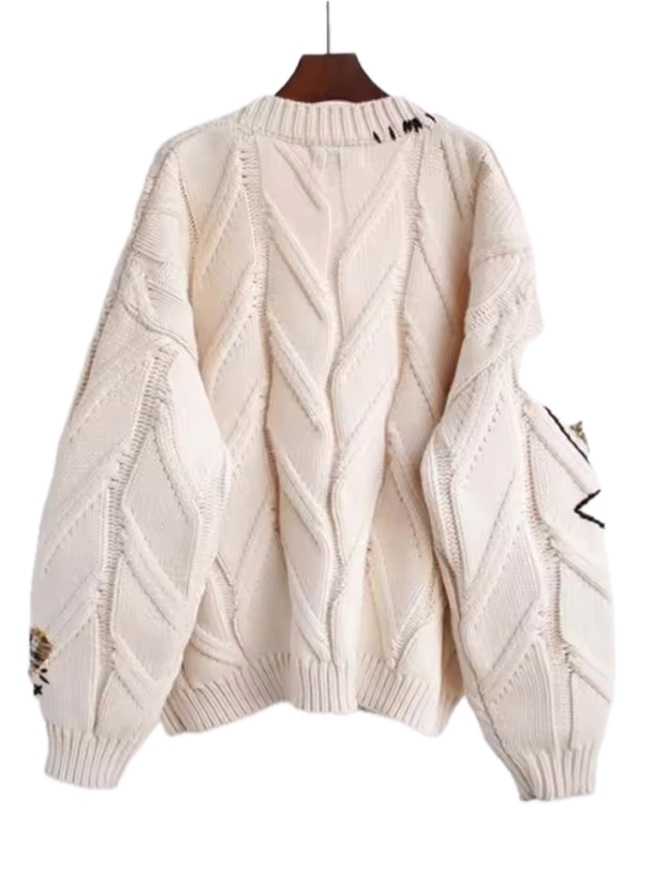 Storyteller Cable Knit Sweater