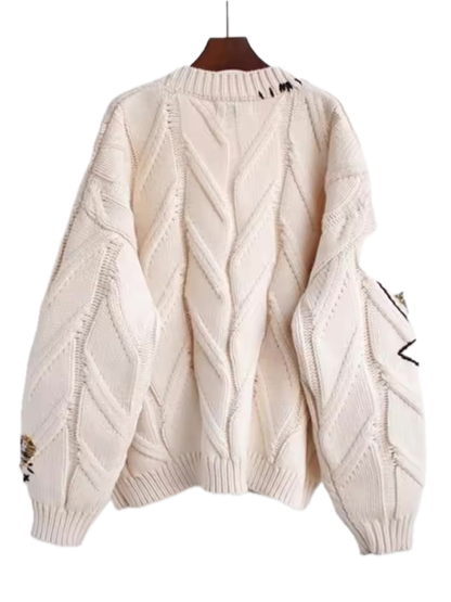 Storyteller Cable Knit Sweater