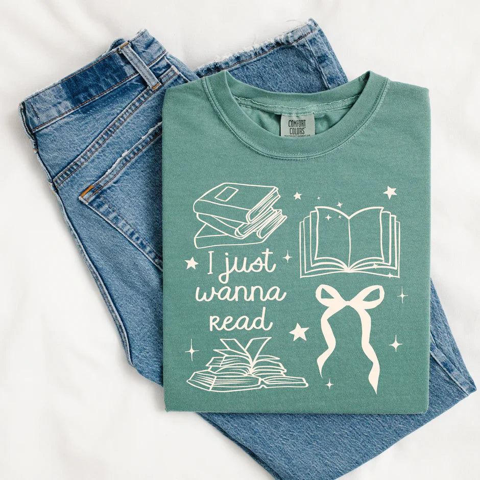 I just wanna read - white outline