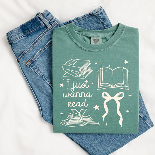 I just wanna read - white outline