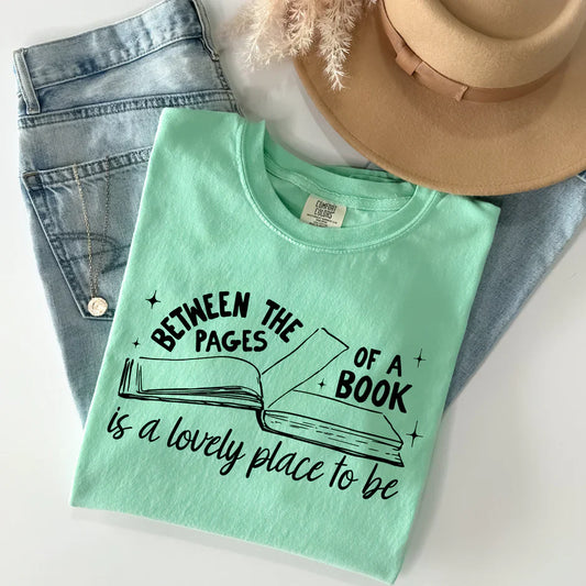 Between the pages is a lovely place to be