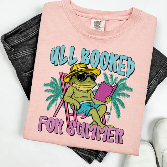 all booked for summer - frog