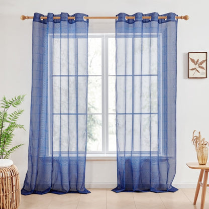 Bohome Rattan Sheer Curtains