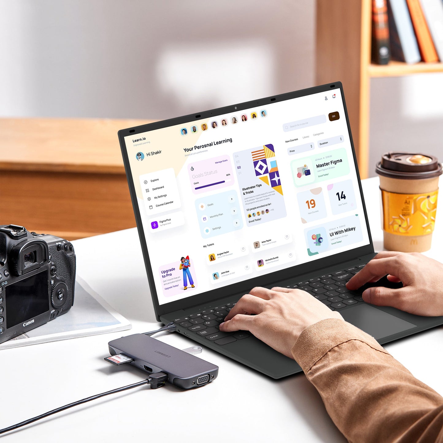 SANPTENT Laptop De 16 Pulgadas Con Windows 11 Pro, 16GB RAM, 512GB SSD Con Intel Alder Lake N95 De 4 Núcleos, Pantalla IPS FHD 1920X1200, Huella Digital, Teclado Retroiluminado, Ultradelgado Y Ligero
