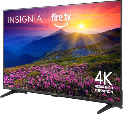 INSIGNIA 43" Class F50 Series LED 4K UHD Smart Fire TV, Voice Remote with Alexa, Stream Live TV without Cable